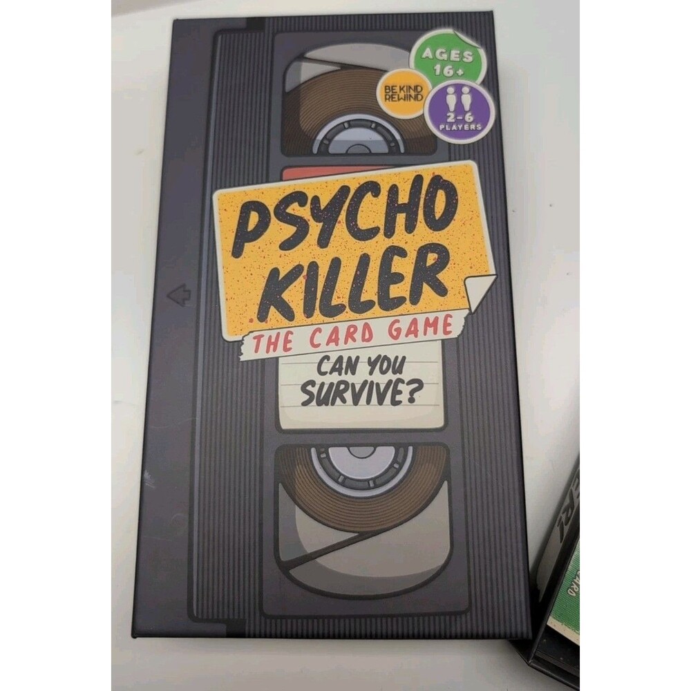 Psycho Killer The Card Game 3rd Edition Escape Tabletop Games 2023 Complete